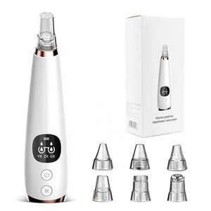 Blackhead Remover Pore Vacuum - Electric Acne Facial Pore Cleanser Suction Tool